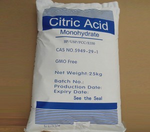 monohydrate asam sitrat (CAM)